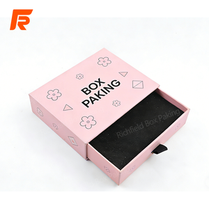 Luxuriöse Schubladenbox mit Eigenem Logo, Starre Kartonage, Wasserfest, Matt Laminiert, Geprägt, für Schmuckverpackungen (Kleinunternehmen) - Product Image 2