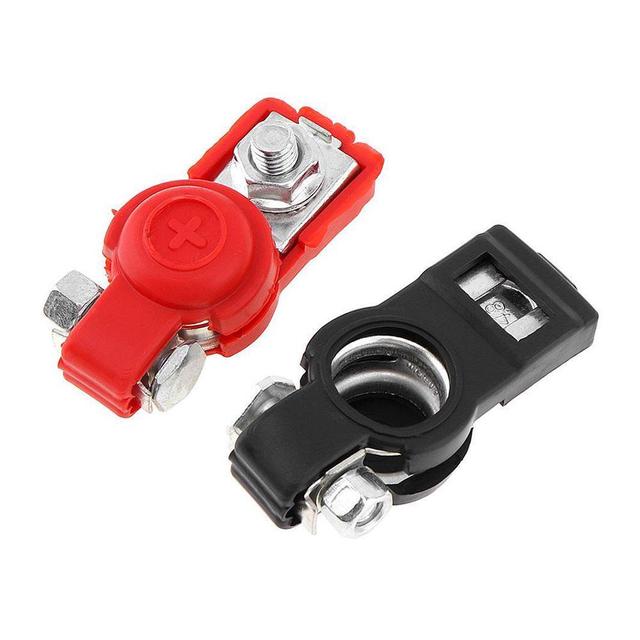 Car Auto Quick Release Battery Terminal Connector Clamps Copper Clamps Copper Caravan Truck Clips for Car