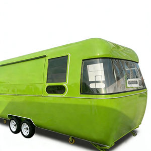 Carrito de Comida Móvil de Acero Inoxidable, Carrito de Venta Ambulante Comercial para Exteriores, de 4 Ruedas - Product Image 5