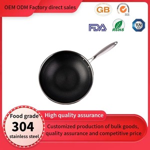 Sartén quirúrgica de <span class=keywords><strong>acero</strong></span> inoxidable, 30 Cm, 32 Cm, Wok - Product Image 5