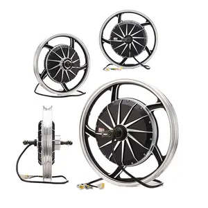 17 Inch Naafmotor 3000W Elektrisch Voertuig High-Power Borstelloze Gelijkstroom Elektrische Motorfiets Motor 3000W Naafmotor 72V