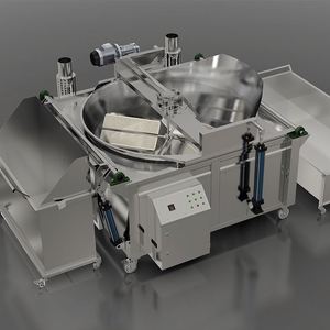 Commercial Kitchen Equipment <b>Electric</b> Fryer on the Table Adjustable Temperature of Fryer Round Pot Automatic <b>Electric</b> Gas Fryer - Product Image 4