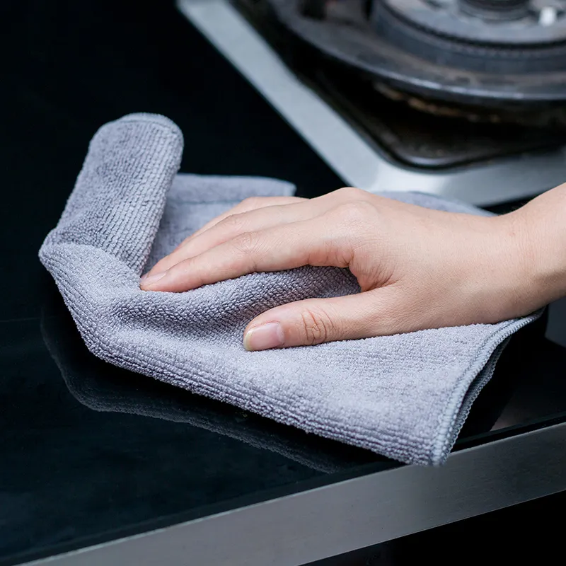 Cloth Towel Cleaning Cloths Factory Wholesale Custom Microfiber High Quality Microfiber Kitchen Opp Bag Micro Fiber Towel