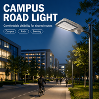 Lampadaire LED en aluminium IP65 étanche pour extérieur, éclairage routier haute luminosité pour parking et allée, éclairage nocturne, garantie 5 ans