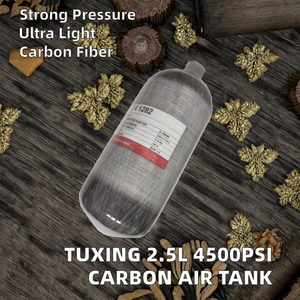 Cylindre en fibre de carbone pour réservoir PCP de tir, certifié CE, haute pression, <span class=keywords><strong>1</strong></span>,1L, 3L, 6,8L, 2L, 9L, 4500psi, 300bar, fabriqué par <span class=keywords><strong>KJ</strong></span> Factory OEM - Product Image 3