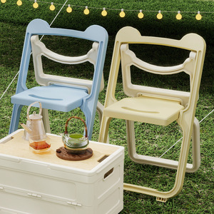 Children's Folding Chair Blue Green Yellow <b>Pink</b> Foldable Kids Chair 3-6 Years Old - Product Image 4