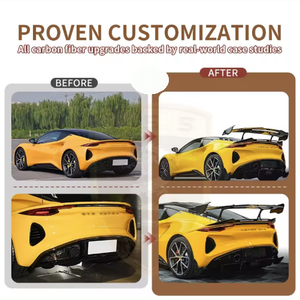 Alerón Trasero de Fibra de Carbono Seca Estilo Mono para Lotus Emira, Alerón Trasero Alto, Piezas de Modificación de Automóviles - Product Image 6