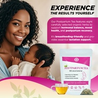 Thé de camomille Chinaherbs pour la récupération post-partum, feuille de framboisier rouge, équilibre hormonal, soutien de l'humeur, femmes enceintes, sachets emballés en boîtes