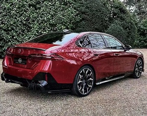 Kit carrosserie MP pour <span class=keywords><strong>BMW</strong></span> Série 5 G60 2024+ Kit carrosserie <span class=keywords><strong>M</strong></span> Performance G60 lèvre avant <span class=keywords><strong>noir</strong></span> brillant spoiler couvre-miroir jupe latérale diffuseur - Product Image 5