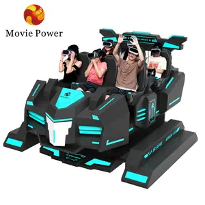 9d vr cinema vr roller coaster simulator vr 6 seats motion chairs virtual reality games machine