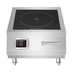 In-Smart commercial 8000 watt high-power Induction cooker flat stewing 220 380V Induction cooking stove 8KW soup table top fast