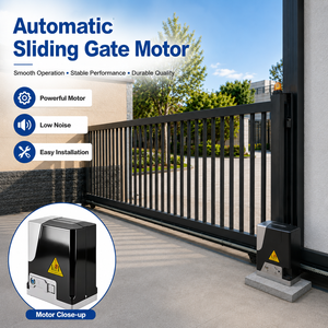 Opérateurs <span class=keywords><strong>de</strong></span> portes automatiques au design moderne, kit <span class=keywords><strong>d</strong></span>'ouverture <span class=keywords><strong>de</strong></span> <span class=keywords><strong>portail</strong></span> coulissant robuste avec <span class=keywords><strong>moteur</strong></span> AC pour portes coulissantes <span class=keywords><strong>de</strong></span> 725 kg (1600 livres) pour entrepôts et hôtels - Product Image 3