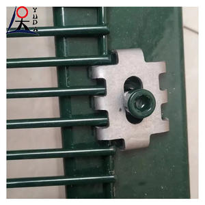 야외 <span class=keywords><strong>358</strong></span> 높은 보안 용접 메쉬 펜싱 안티 등반 아연 도금 용접 울타리 정원 보안 패널 - Product Image 5