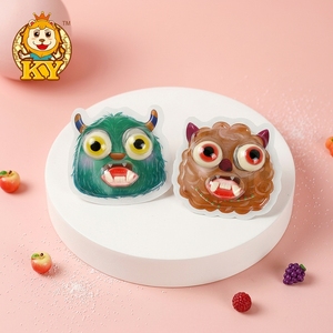Bonbons gélifiés en forme de monstre, dents saillantes et yeux, bonbons mous pour enfants, vente en gros du fabricant - Product Image 2