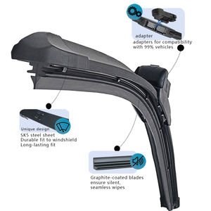 Balai d'<span class=keywords><strong>essuie</strong></span>-<span class=keywords><strong>glace</strong></span> hybride 14 "-28" en gros Nouveau design <span class=keywords><strong>Essuie</strong></span>-glaces facile à installer en caoutchouc naturel pour voiture à hayon - Product Image 5