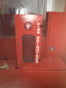 Armoire d'extincteur de boîte à feu à double porte en acier inoxydable personnalisée en gros - Product Image 5