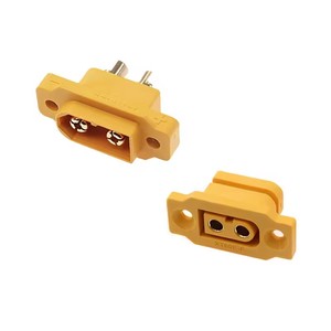 Prise femelle <span class=keywords><strong>XT60E</strong></span>-F/<span class=keywords><strong>M</strong></span> DC 500V, connecteur à courant élevé en or/laiton nickelé, adaptateur de connexion de batterie pour modèle RC - Product Image 2