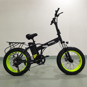 Ebike 20 pouces grandes roues gros pneus amortisseurs avant et arrière pliant électrique motoneige VTT - Product Image 4