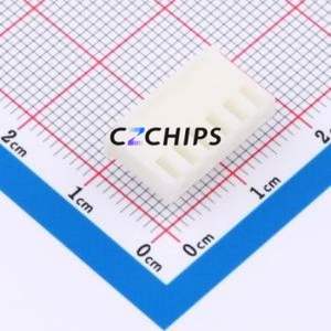 WAFER-HA254JK-6A Housing (Wire-to-Board / Wire-to-Wire) P=2.54mm Connector 2.54mm 1 6 White - Product Image 2