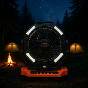 Lanterne LED rechargeable de 13 pouces avec alimentation USB pour le camping et l'éclairage extérieur - Product Image 2