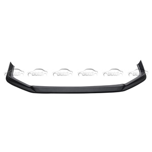 ABS Material V Type Front Spoiler Bumper Lip Chin Front <b>Splitter</b> for Honda Civic 11TH FL1 FE1 FL4 Auto Tuning - Product Image 5