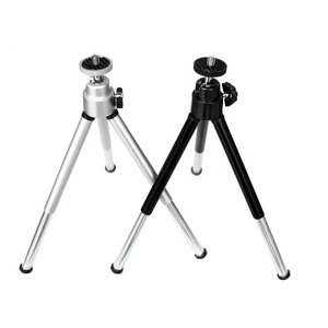 Trípode de escritorio plegable Universal para cámara web, <span class=keywords><strong>Mini</strong></span> soporte para Smartphone, cámara Digital, Youtube, Vloging - Product Image 1