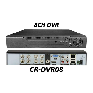 CR-DVR08 Grabador de Video Digital DVR 6 en 1 de 8 Canales y 2MP H.265 con Salida VGA y 8 Entradas de Video para Sistemas de Seguridad y Vigilancia en Red - Product Image 1