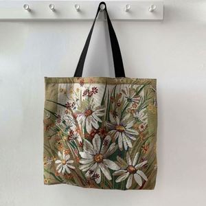 European American Printed <b>Canvas</b> Lining Hua Cheng Tote <b>Large</b> Capacity Portable Mommy <b>Bag</b> - Product Image 6