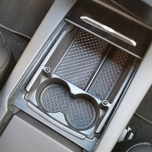 Caja de Almacenamiento para Consola Central de Tesla Model X S, Portavasos de Plástico, Diseño Moderno, Accesorio de Modificación - Product Image 1