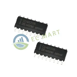 EC Mart Brand HGSEMI Wholesales CD4020BM/TR 14-Bit Binary Serial Counter IC