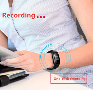 Montre intelligente avec enregistreur vocal, 30 heures d'enregistrement, portée d'enregistrement de 10 m, montre numérique à activation vocale, enregistreur vocal numérique - Product Image 2