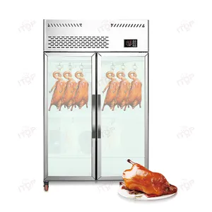 Novo estilo de refrigerador de máquina de arroz assado frango pato seco refrigerador com marca compressor