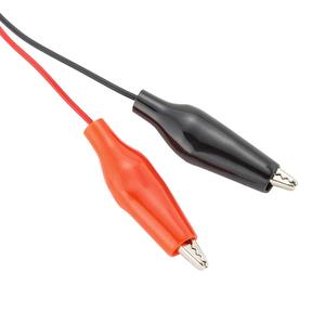 Câble à double pince crocodile personnalisé avec connecteur de fil à pression pour batterie 9V Isolation en PVC Conducteur en cuivre pour la charge - Product Image 2