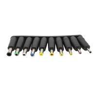 34 pièces/ensemble universel DC 5.5x2.1mm femelle à mâle AC DC prise d'alimentation pointe adaptateur de connecteur d'alimentation pour ordinateur portable Lenovo