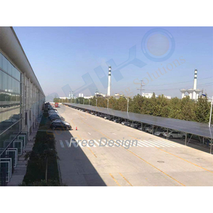 Aluminium Zonnedak Carport Stellingstructuur Parkeerrekken Structuur Solar Aluminium Carport Montagebeugels - Product Image 6