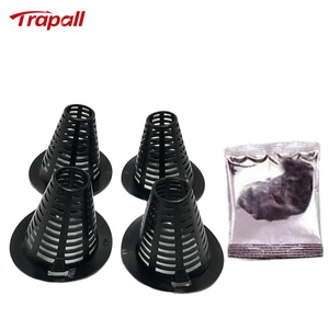 Trampa para insectos portátil de 4 piezas a prueba de escapes, accesorio compatible con trampas de insectos, trampa para moscas, conos para trampas de moscas DIY con cebo para moscas - Product Image 1