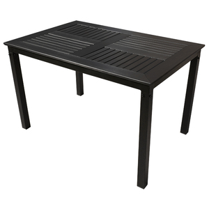 Juego de mesa de comedor exterior moderno, 4 sillas, muebles de jardín, césped, sillas y mesas de exterior para restaurante, fabricante de metal - Product Image 2