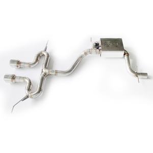 High Quality Stainless Steel Catback <b>Exhaust</b> System for Volkswagen Golf 6 & R Muffler <b>Pipe</b> with Polished Surface - Product Image 4