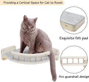 Hamac mural pour chat à 3 marches, mobilier mural pour chat - Product Image 6