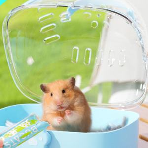 Jaula para Hámster, Suministros Especiales con Ramas de Flores, Bolsa Portátil para Exteriores, Gran Espacio, Mochila para Mascotas Golden Bear - Product Image 4