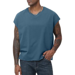 Camiseta sin Mangas de Algodón para Hombre FOXA, Corte Holgado, Transpirable, para Correr y Uso Casual - Product Image 1