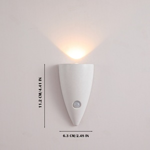 Creative <b>LED</b> Night <b>Light</b> Rechargeable Human Motion <b>Sensor</b> Magnetic Wall Lamp Decor <b>Light</b> For Bedroom Corridor Cabinet - Product Image 6