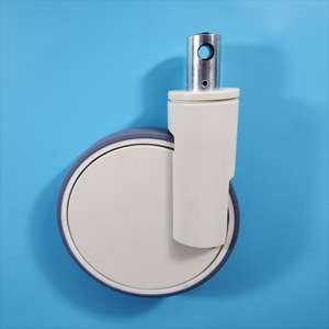 8-Zoll-medizinisches Rad für Kranken tragen 200x32mm Tpe/pp Graue Trage Medizinische Lenkräder mit Kugellager für Kranken häuser - Product Image 6