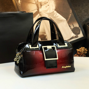 Sac à main de luxe pour femme d'âge mûr, style rétro élégant, en cuir PU souple, grande capacité, sac fourre-tout à bandoulière - Product Image 5