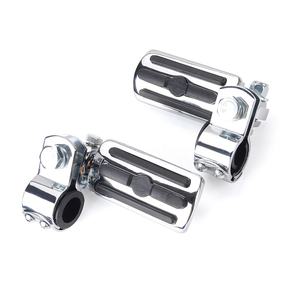 Support de repose-pieds universel de 32mm pour Yamaha, Kawasaki, Suzuki, Harley, Honda, Touring, <span class=keywords><strong>Sportster</strong></span> - Product Image 5