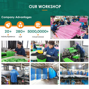 Tianyao TY-PT37 2025 Meilleure vente Usine OEM Accessoires de manche de balai allongé robuste avec revêtement en fer, Vis italienne, <span class=keywords><strong>Films</strong></span> en PVC - Product Image 6