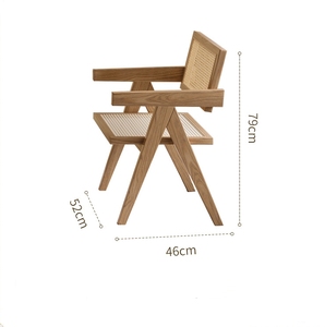 Nuevo Diseño de Juego de Mesa y Sillas de Comedor Redondas de Madera Maciza, Juego de Mesa para Restaurante - Product Image 6