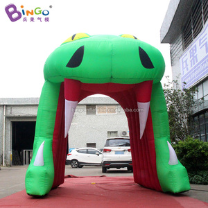 Bingo inflatables tùy chỉnh khổng lồ <span class=keywords><strong>Inflatable</strong></span> rắn Mũ bảo hiểm đường hầm linh vật <span class=keywords><strong>Inflatable</strong></span> đường hầm cho các sự kiện - Product Image 2