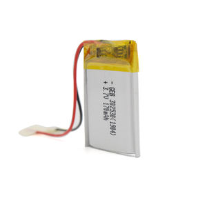 แบตเตอรี่ลิโพราคาโรงงาน 302530 <span class=keywords><strong>3</strong></span>.7V 170 มิลลิแอมป์ ขนาดเล็ก แบตเตอรี่ลิเธียมโพลิเมอร์แบบชาร์จได้ <span class=keywords><strong>3</strong></span>.7V - Product Image 2