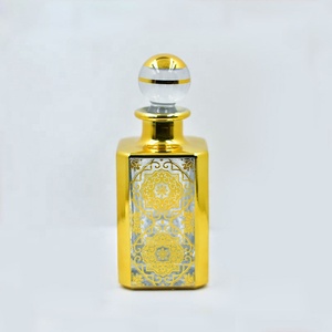Commercio all'ingrosso di lusso 260ml di vetro bottiglia di <span class=keywords><strong>profumo</strong></span> dorato fantasia dorato arabia Oud Attar <span class=keywords><strong>profumo</strong></span> olio di <span class=keywords><strong>profumo</strong></span> bottiglia di vetro per <span class=keywords><strong>profumo</strong></span> - Product Image 5